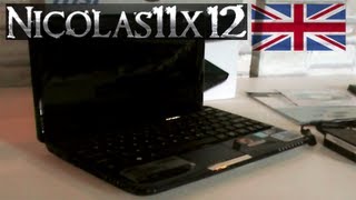 MSI Wind U135DX Blue Netbook Review [upl. by Gwenore956]