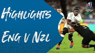 Match Highlights England 197 New Zealand  Rugby World Cup 2019 [upl. by Eyllib]