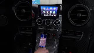 MB GLC AMG Apple CarPlay amp Android Auto [upl. by Ewolram]