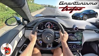 The New Maserati GranTurismo Trofeo is Rated S for Sensual POV Drive Review [upl. by Imoyaba]