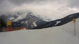 Hochkönig  Dienten Piste 14 Abfahrt Wastlhöhe [upl. by Enirehs]