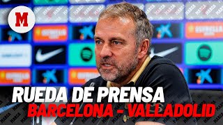 FC BARCELONA  VALLADOLID  Rueda de prensa I DIRECTO [upl. by Leirbma]