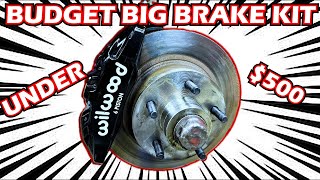 Mustang II BIG Brake Kit For UNDER 500 [upl. by Llenil]