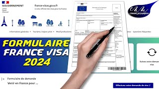 MAÎTRISEZ VOTRE DEMANDE DE VISA 2024  Guide Complet pour le FORMULAIRE FranceVisas [upl. by Einwahr725]