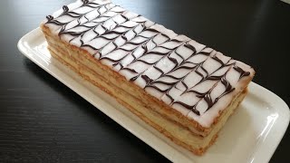 Recette du millefeuille [upl. by Yasmine]