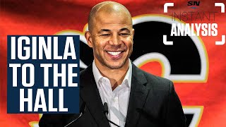 Jarome Iginla Is A Hall Of Famer  Instant Analysis [upl. by Ayekal]