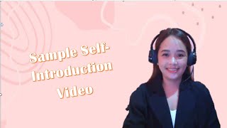 SAMPLE SELFINTRODUCTION VIDEO TEACH TAIWAN APPLICATION [upl. by Kara]