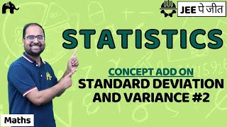 Statistics Class 11 Maths JEE  NCERT Chapter 13  Standard Deviation and Variance 2 [upl. by Irrehc598]