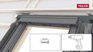 Recessed installation of VELUX roof windows for profiled roofing material EDJ GGL [upl. by Luhar550]