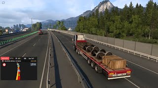 Train Axles 20t  Volvo FH16  Euro Truck Simulator 2  ETS 2 Gameplay  High Speed  356 [upl. by Ahsaelat]