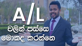 AL වලින් පස්සෙ මොකද කරන්නෙ [upl. by Naujtna]