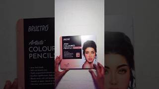 brustro colour pencil  skin tone  24 pencils  best colour pencil for artist unboxing art [upl. by Libys590]