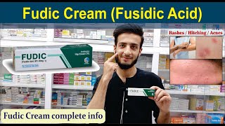 Fudic Cream Fusidic Acid  Uses Side Effects Application  Complete info  O Beauty Dose [upl. by Lipson539]