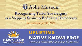 RECOGNIZING TRIBAL SOVEREIGNTY AS A STEPPING STONE TO ENDURING DEMOCRACY [upl. by Hannavas]