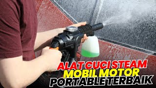 REKOMENDASI ALAT CUCI STEAM MOBIL MOTOR TERBAIK 2024  JET CLEANER PORTABLE MURAH BERKUALITAS [upl. by Nor304]