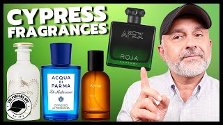 Top 15 CYPRESS FRAGRANCES  Unique Woody Perfumes Featuring CYPRESS 🌿🌿🌿 [upl. by Erlin558]