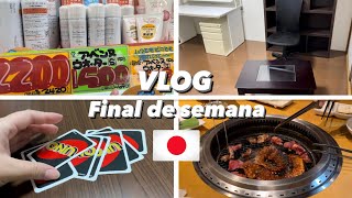 Vlog  Don Quijote  Natal  Móveis do Usados  Churrascaria  Vida no Japão [upl. by Nywg]