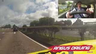 2014 Currie Driving Test Route Calder Road Video 1Edinburgh Driving Lessons AngusDrivingcouk [upl. by Nalad110]