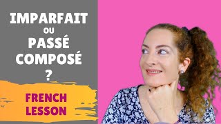 FRENCH imparfait vs passécomposé  BILINGUAL LESSON [upl. by Namref464]