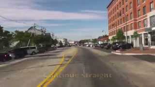 Shipyard Old Port Half Marathon 2014 Course Video [upl. by Avlem518]