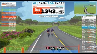 Zwift Academy 2023  Workout 1  Explosive 30s [upl. by Ellenaej]