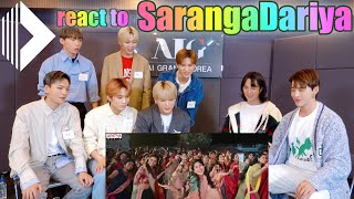 KPOP Idol react to Indian dancers powerful group dance🇮🇳DCRUNCH⎮SarangaDariya​⎮AOORA amp hennessyan [upl. by Akima]