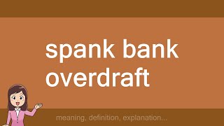 spank bank overdraft [upl. by Taft]