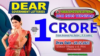 LOTTERY SAMBAD DEAR 1 PM 20122023 NAGALAND LOTTERY LIVE DEAR LOTTERY LIVE LOTTERY SAMBAD [upl. by Aihsemot90]