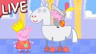 Peppa Pig Full Episodes 🌈 Peppa Pig STREAMING NOW 🌟 Kids Videos 🔴 [upl. by Auqenehs]