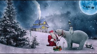 Christmas Instrumental Music The Most Popular Christmas Carols quotWinter Sleigh Ridequot [upl. by Sarette]