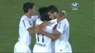 Santos 8 x 0 Bolívar 10052012 Melhores Momentos  Copa Santander Libertadores [upl. by Nahshunn]