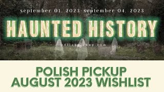 September 2023 Polish Pickup Wishlist │ Polish with Rae [upl. by Noryahs815]