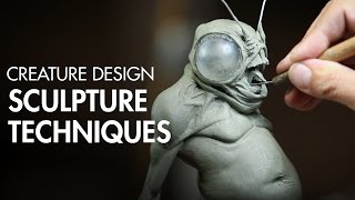 Creature Design Part 1  Sculpture Techniques with Jordu Schell  PREVIEW [upl. by Zildjian]