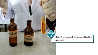 EXPERIMENT 5 REACTIONS OF HYDROXY COMPOUNDS [upl. by Netsud718]