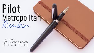 Review da caneta tinteiro Pilot Metropolitan  MR [upl. by Anitap]