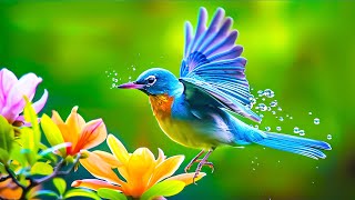 Birds Chirping 4K  Bird Sounds for Stress Relief Mental amp Emotional Healing Relax Mind and Soul [upl. by Elish]