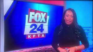 KFTA Fox 24 News at 9pm open October 11 2024 [upl. by Woothen]