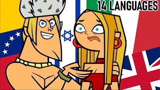 Her Real Name Isnt Blaineley  Total Drama World Tour  14 Language Mashup [upl. by Lynus]