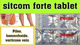 Sitcom forte tablet  piles amp hemorrhoids usesdoseworkside effects पूरी जानकारी हिंदी में [upl. by Enenaj565]