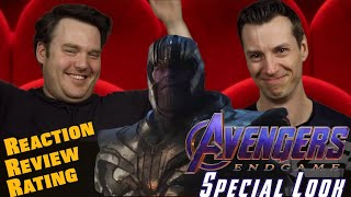 Avengers Endgame  Special Look Reaction  Review  Rating [upl. by Chien]