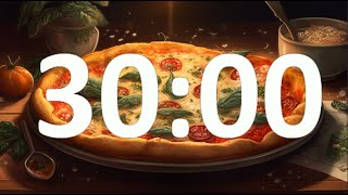 30 Minute Timer Pizza [upl. by Rehptsirhc]