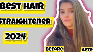 Best✅Hair Straightener 2024 Straight Hair Like Pro Max😄besthairstraightenermariashah [upl. by Enilarac212]