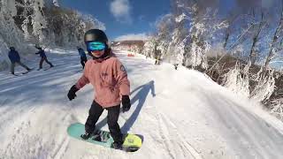 221119 Sugarbush Resort Snowboarding Insta360 X3 [upl. by Pardner908]