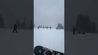 Skiing Beaver Creek Colorado in White Out Conditions Blizzard Beaver Creek Ski Trip [upl. by Ardnuassak]