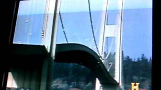 Collapse of the Tacoma Narrows Bridge  Galloping Gertie [upl. by Pillow]