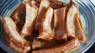 HOW TO PREPARE BARBECUE PORK RIBS With Mama Sita’s BARBECUE MARINADE [upl. by Cilegna940]