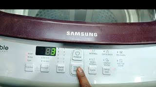 how to use sumsung full automatic top load washing machinedemo useful [upl. by Lyndsay]