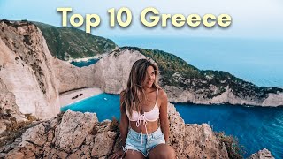 Top 10 Places to Visit in Greece [upl. by Luoar60]