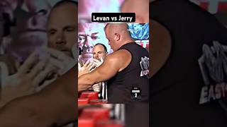 Levan Saginashvili lost his championship belt 🥇💪to Jerry cadorette shorts armwrestling ytshorts [upl. by Avek]