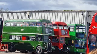 Barking Bus Garage Open Day 100th Anniversary garage londonbuses tfl [upl. by Maier467]